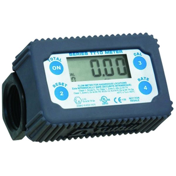 Счетчик топлива для AdBlue Fill-Rite TT10PB, электронный, расходомер топлива, 132 л/мин