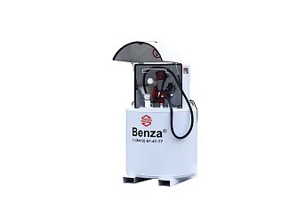 Мини АЗС для дизельного топлива, бензина Benza B0144-1, 57 л/мин, 1000 л, 12-24-220 В