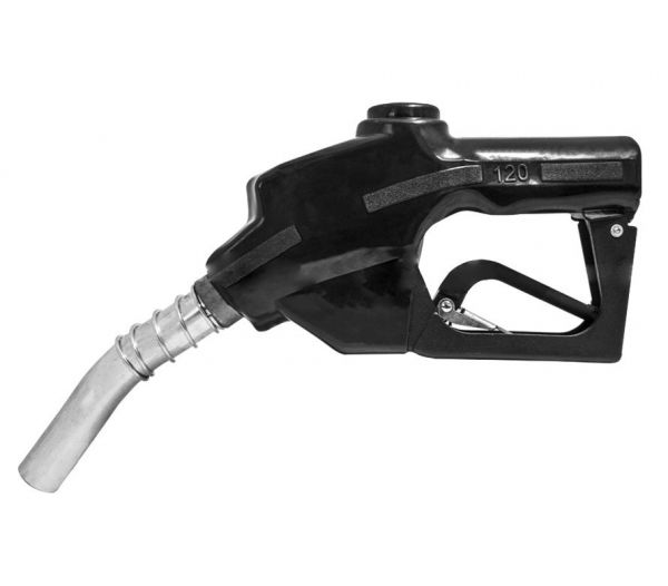 Заправочный пистолет БелАК БАК.12014 для дизеля, бензина, кран раздаточный, автоматический, 120 л/мин