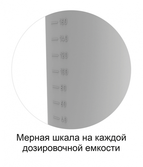 Ёмкость дозировочная ЭкоПром 100, 1.3 г/см3, 100 литров